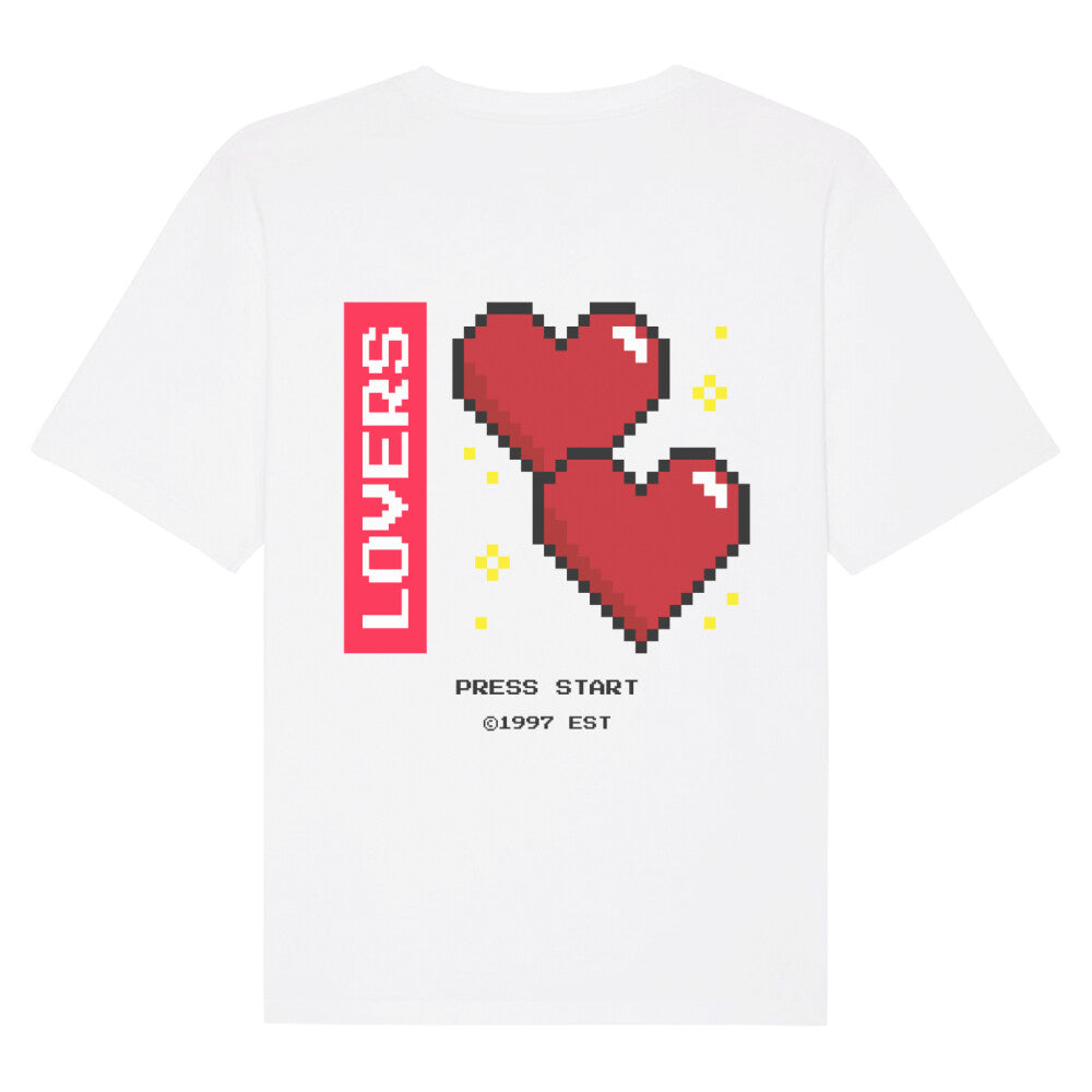 8-BIT LOVERS - Oversize Fuser (Back) bonsaiwardrobe