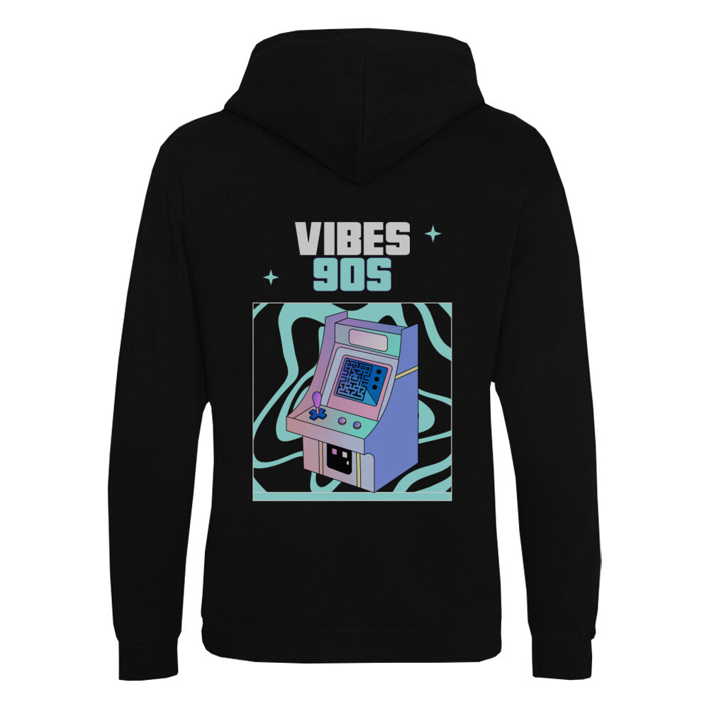90S VIBES - Organic Hoodie (Back) bonsaiwardrobe