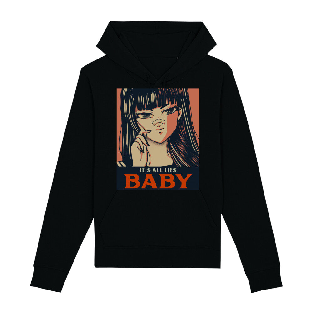 ALL LIES - Organic Hoodie bonsaiwardrobe