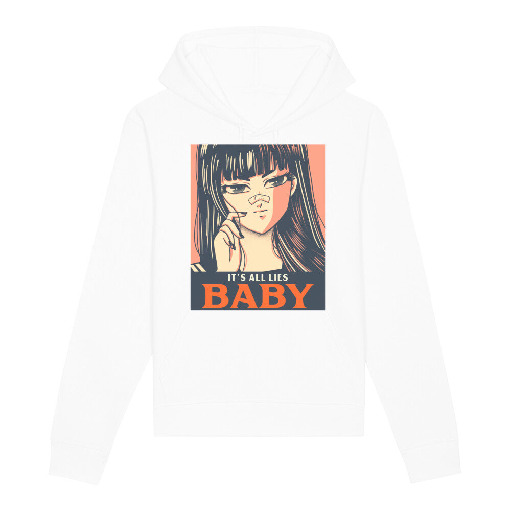 ALL LIES - Organic Hoodie bonsaiwardrobe