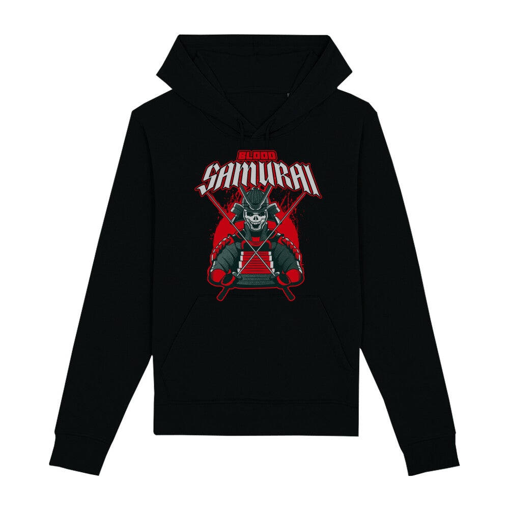 BLOOD SAMURAI - Organic Hoodie bonsaiwardrobe