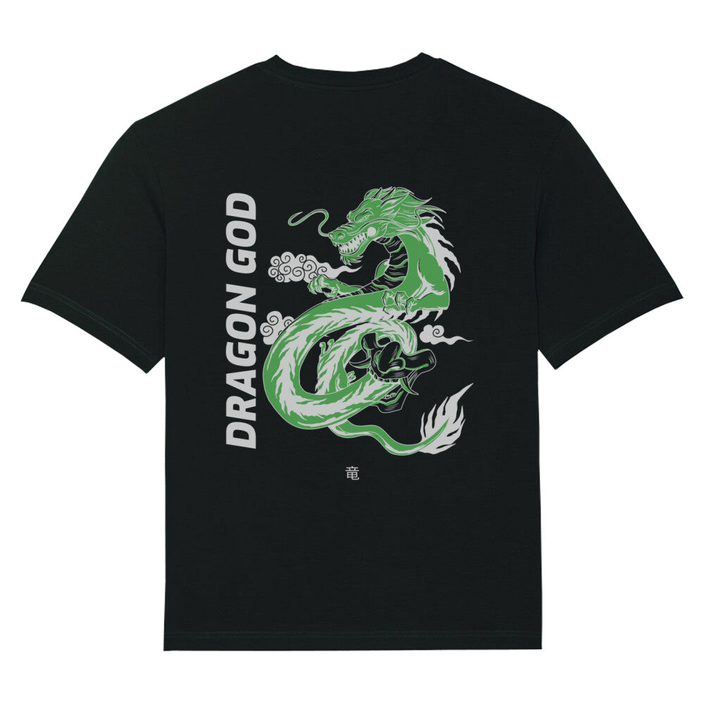 DRAGON GOD I - Oversize Fuser (Back) bonsaiwardrobe