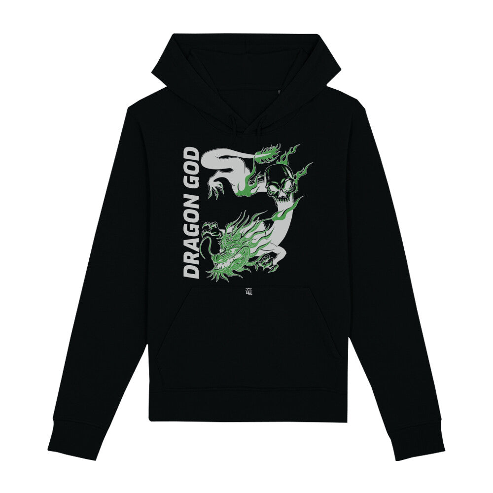 DRAGON GOD II - Organic Hoodie bonsaiwardrobe
