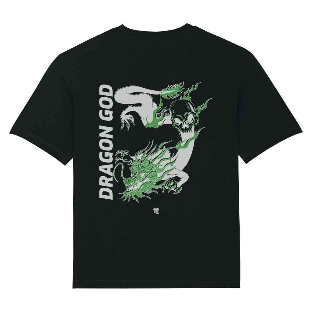 DRAGON GOD II - Oversize Fuser (Back) bonsaiwardrobe