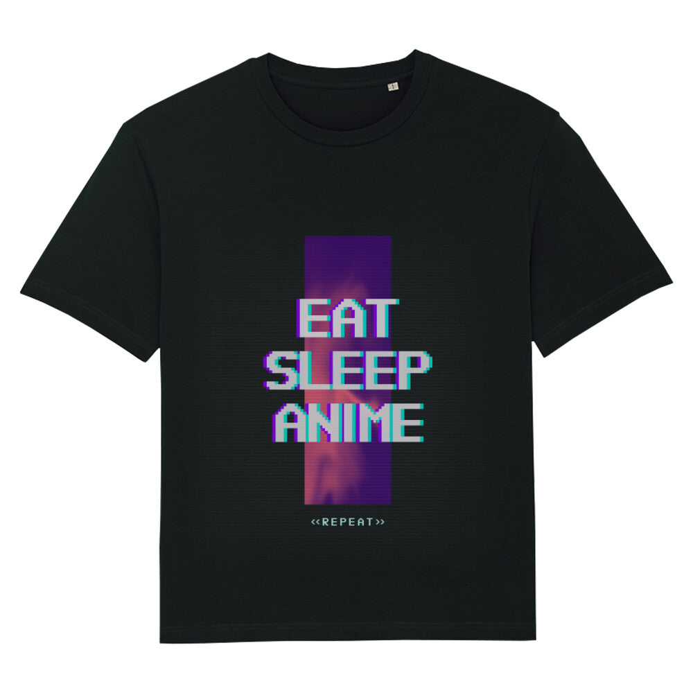 EAT SLEEP ANIME - Oversize Fuser bonsaiwardrobe