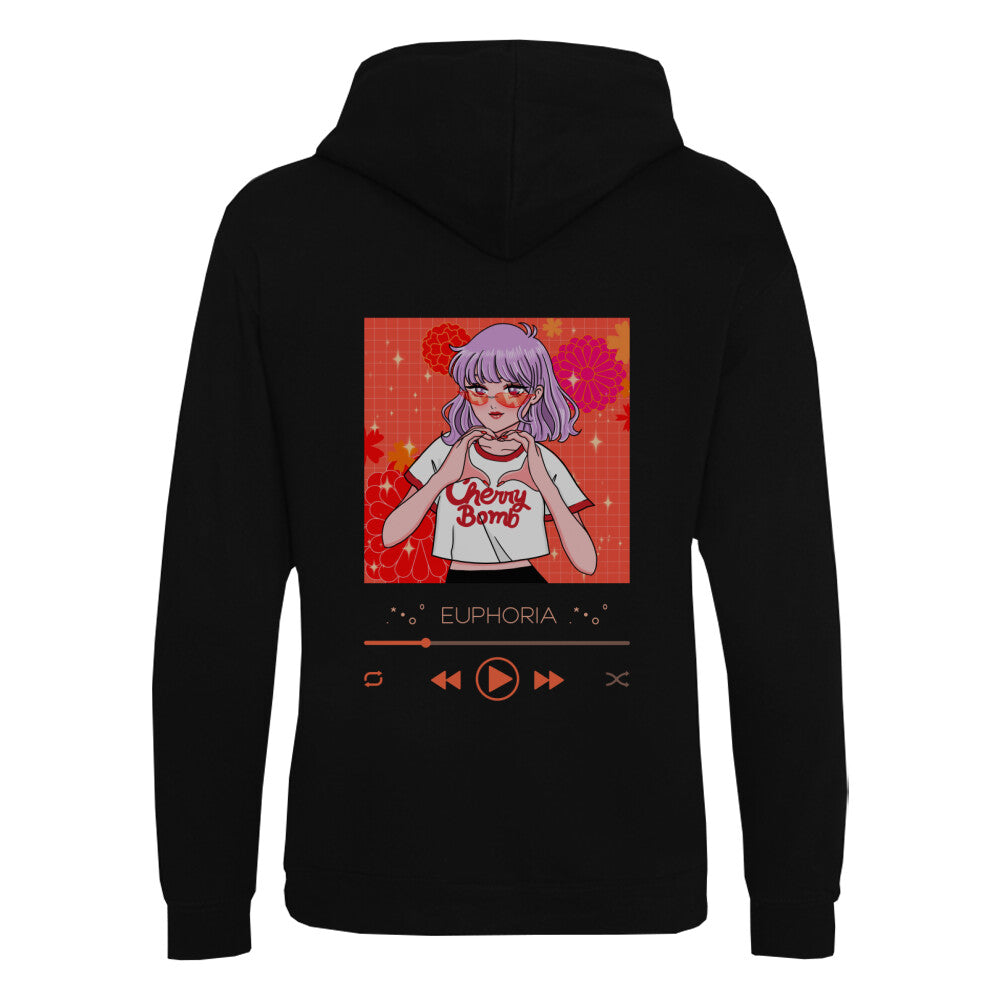 EUPHORIA - Organic Hoodie (Back) bonsaiwardrobe
