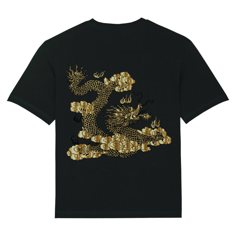 GOLD DRAGON - Oversize Fuser (Back) bonsaiwardrobe