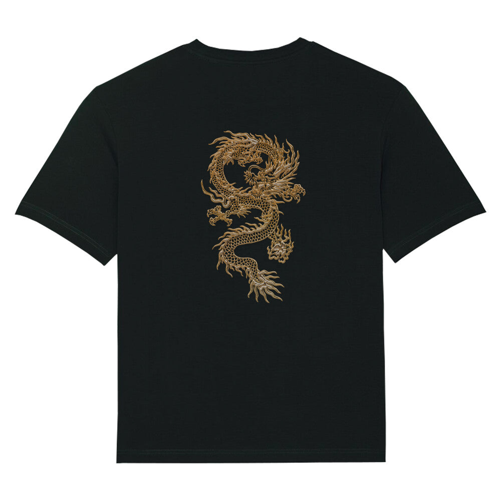 GOLD DRAGON - Oversize Fuser (Back) bonsaiwardrobe