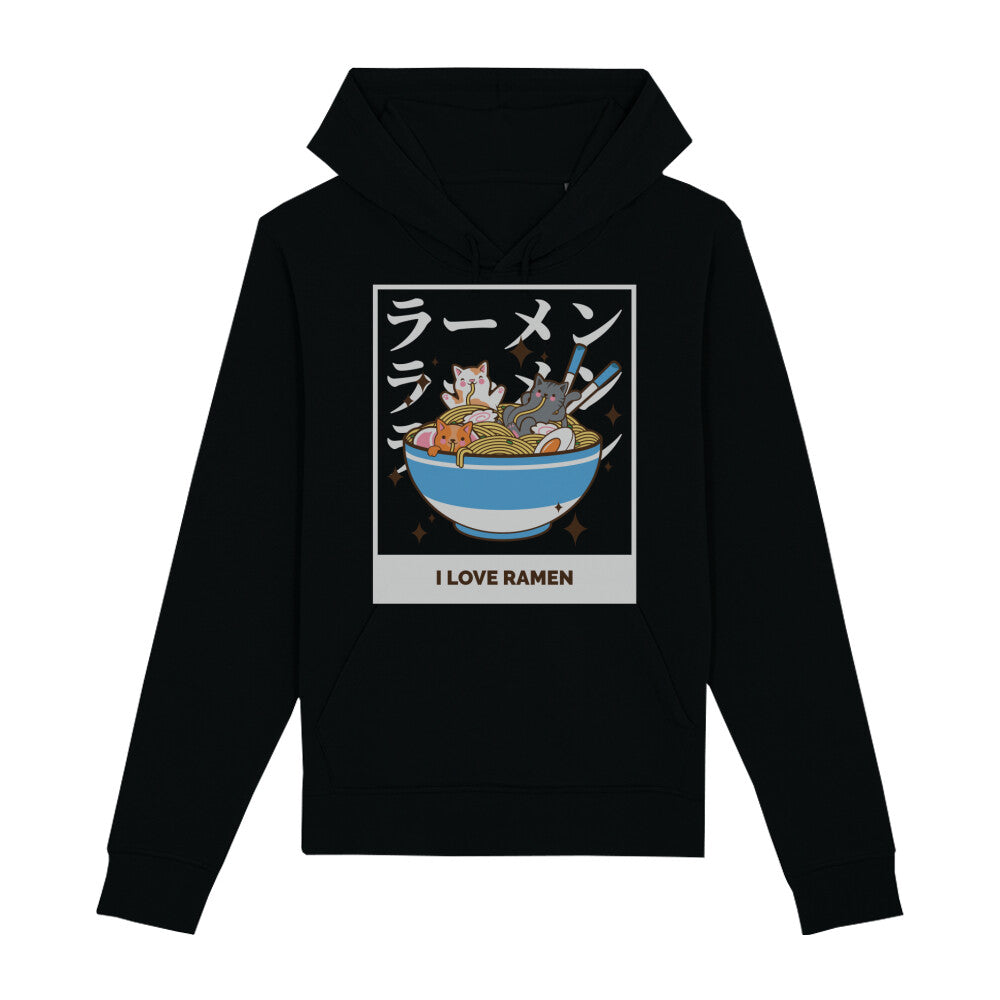 I LOVE RAMEN - Organic Hoodie bonsaiwardrobe
