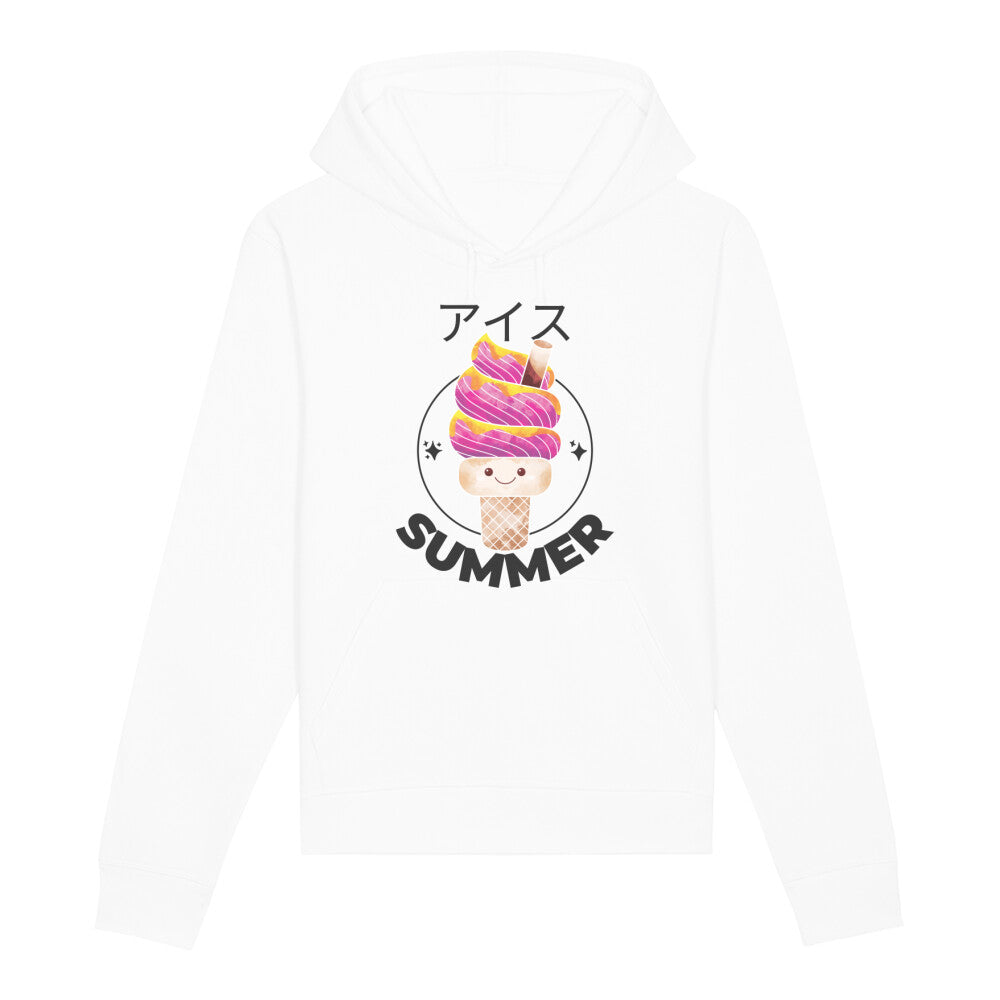 ICE CREAM - Organic Hoodie bonsaiwardrobe