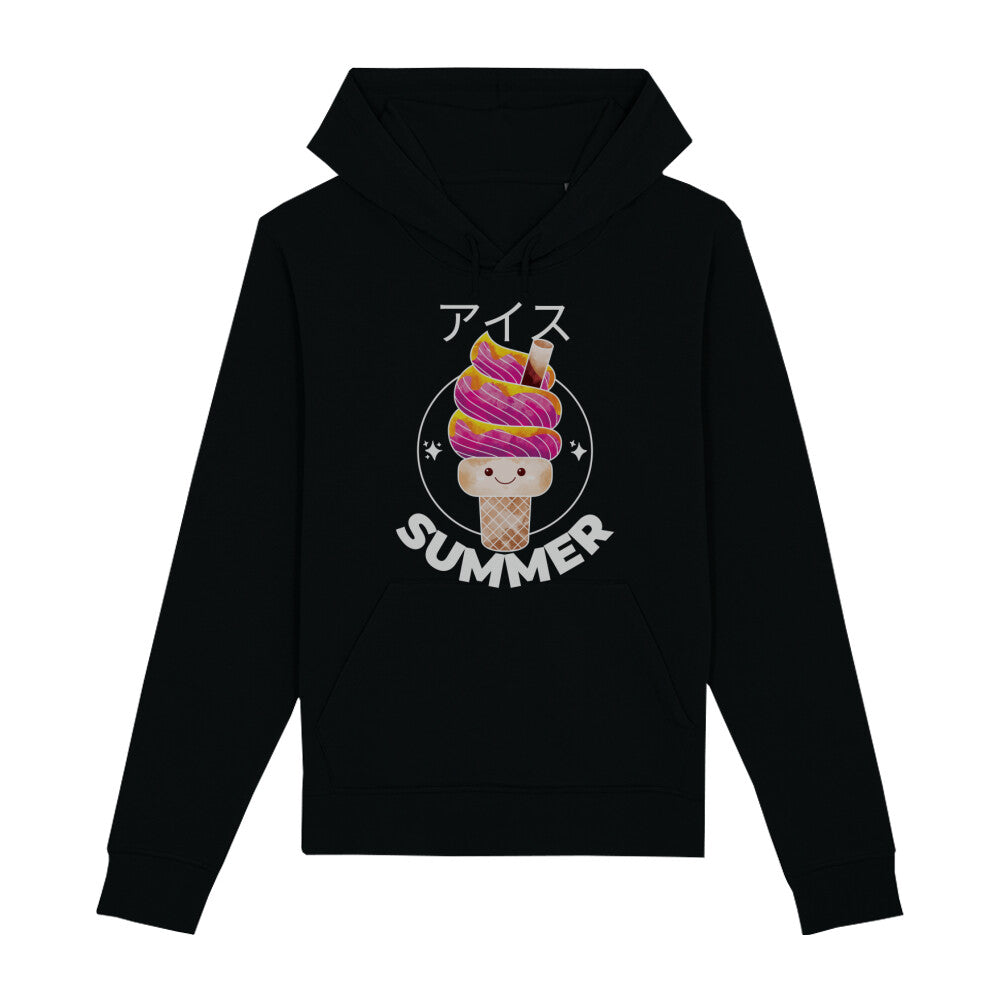 ICE CREAM - Organic Hoodie bonsaiwardrobe