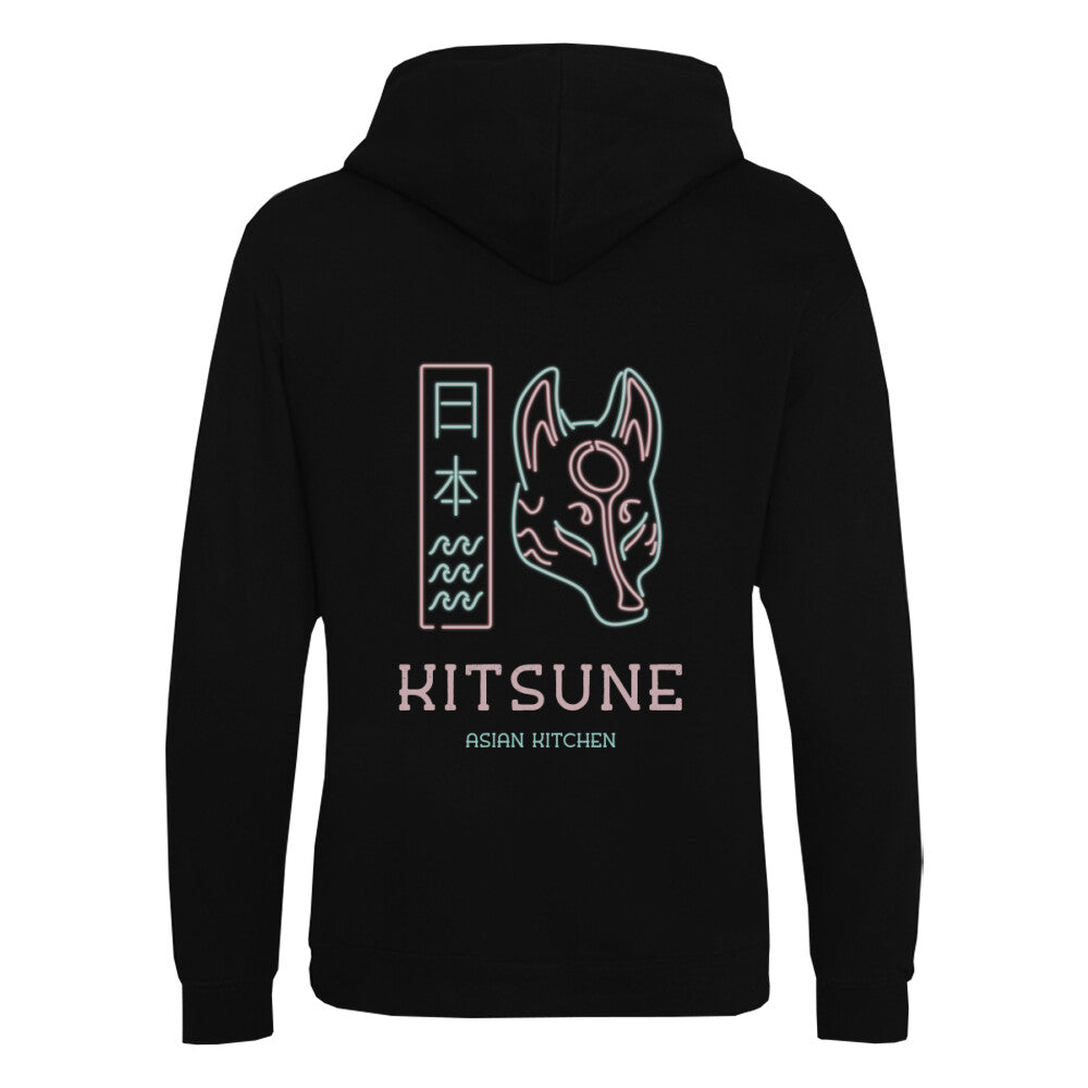 KITSUNE - Organic Hoodie (Back) bonsaiwardrobe