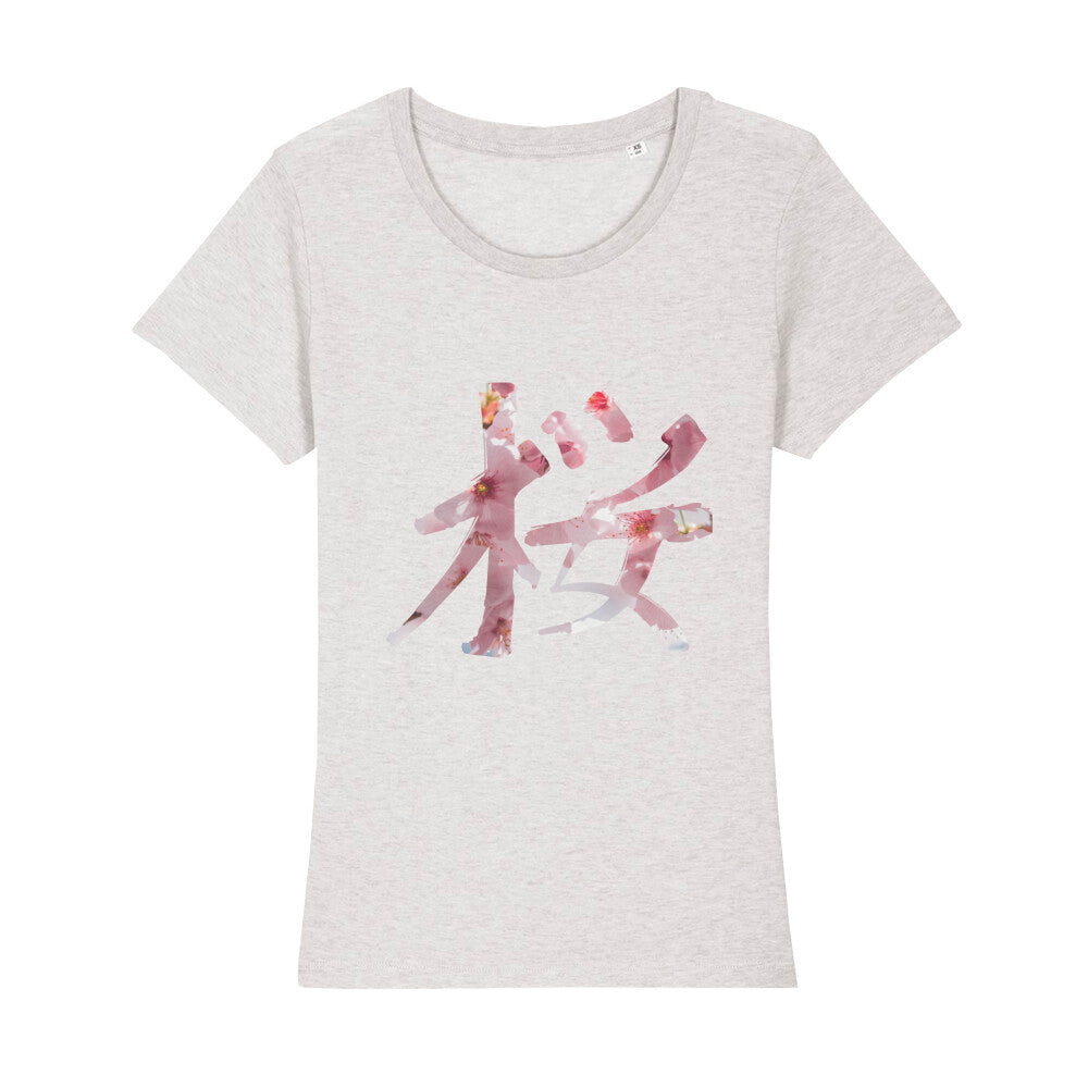 Kanji Sakura - Organic Shirt Damen bonsaiwardrobe