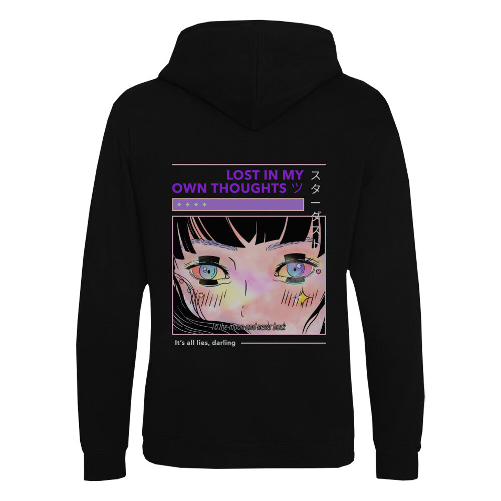 OWN THOUGHTS - Organic Hoodie (Back) bonsaiwardrobe