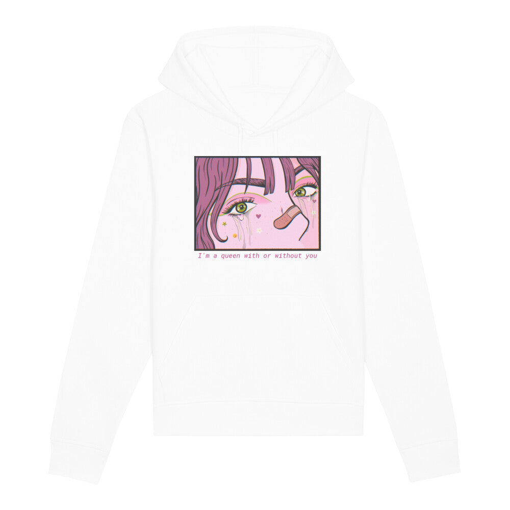 QUEEN - Organic Hoodie bonsaiwardrobe