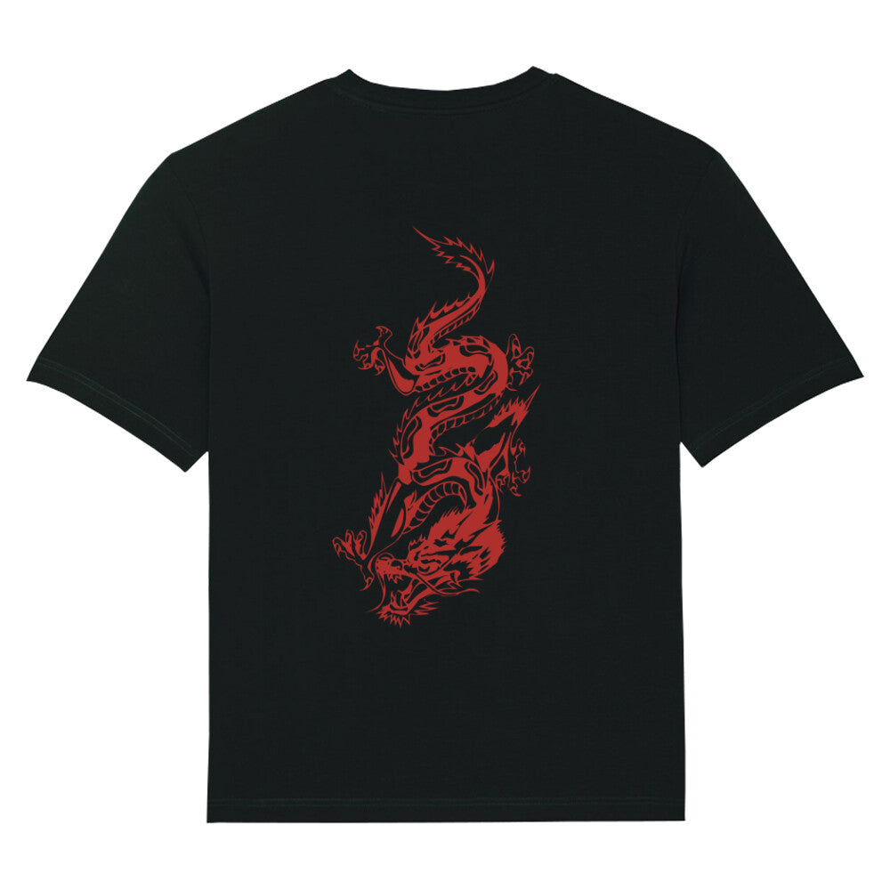 RED DRAGON - Oversize Fuser (Back) bonsaiwardrobe