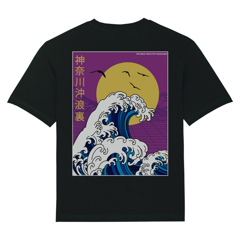 RETRO KANAGAWA - Oversize Shirt (Back) bonsaiwardrobe