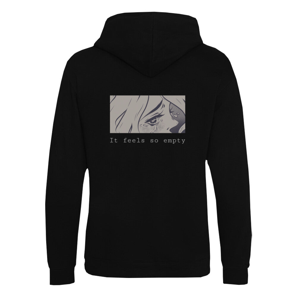 SO EMPTY - Organic Hoodie (Back) bonsaiwardrobe