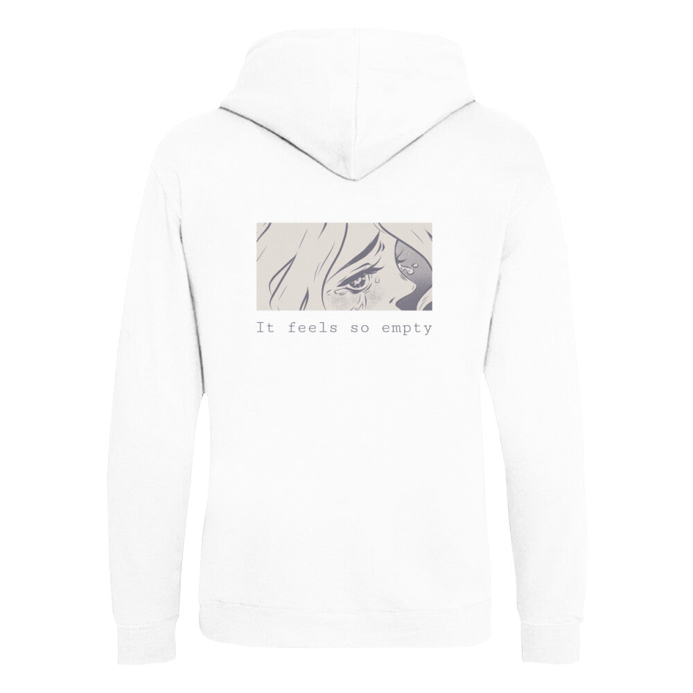 SO EMPTY - Organic Hoodie (Back) bonsaiwardrobe