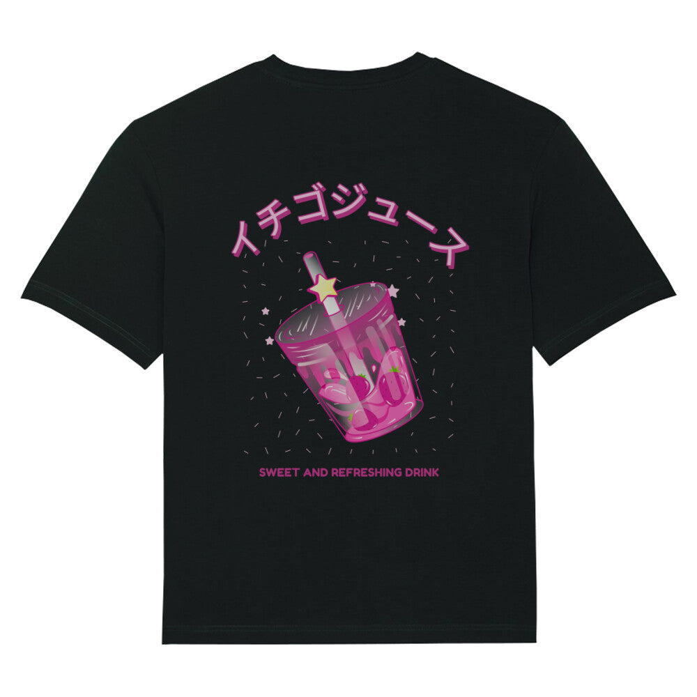 STRAWBERRY DRINK - Oversize Fuser (Back) bonsaiwardrobe