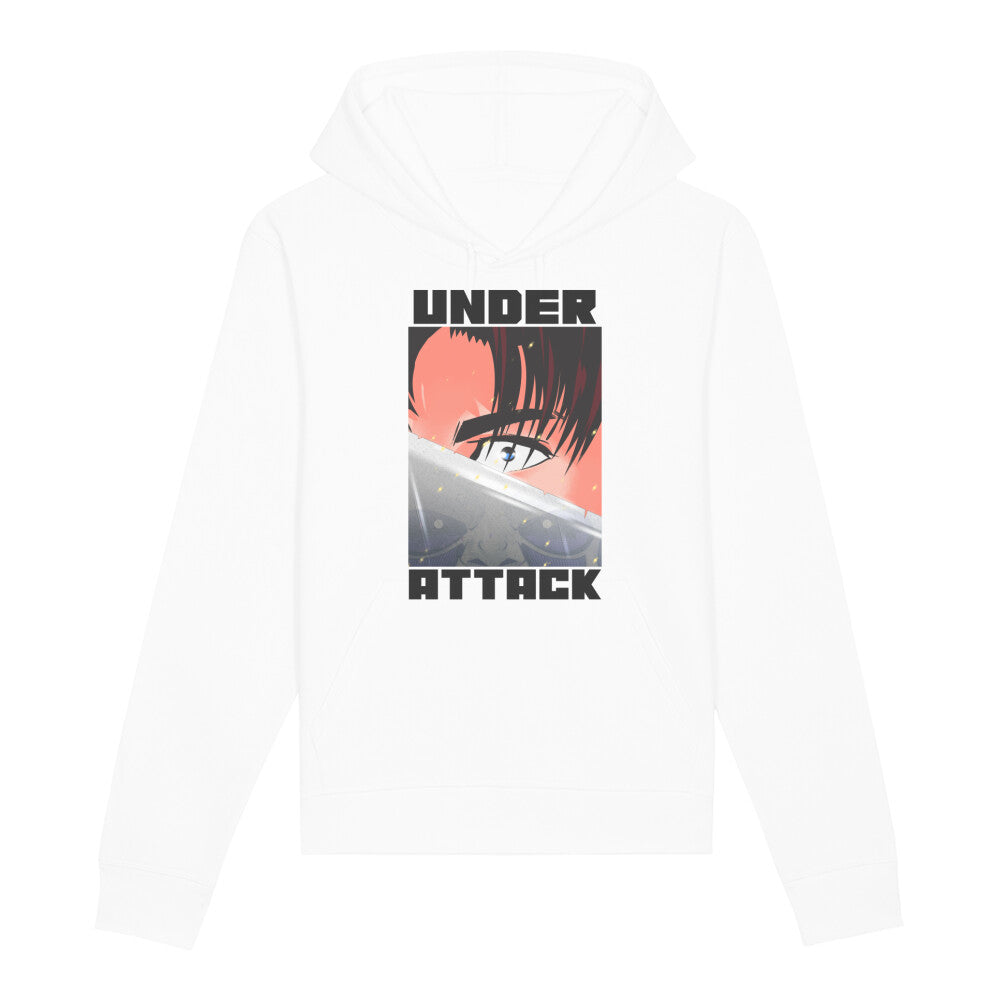 UNDER ATTACK - Organic Hoodie bonsaiwardrobe