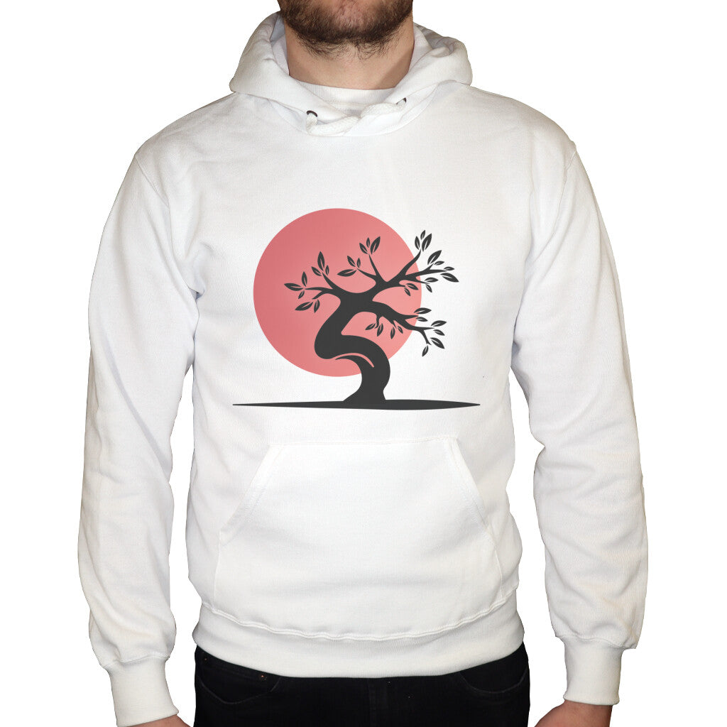 bonsaiwardrobe - Organic Hoodie - Signet - rot bonsaiwardrobe