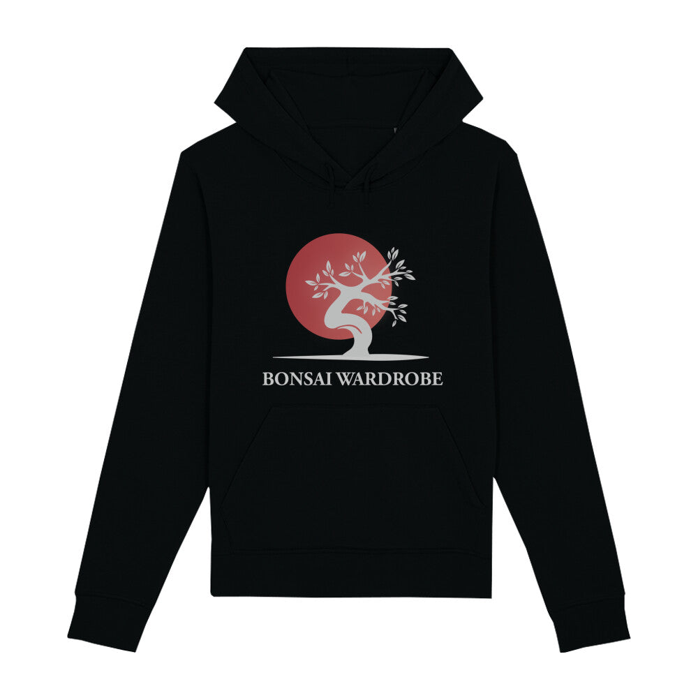 bonsaiwardrobe - Organic Hoodie - rot bonsaiwardrobe