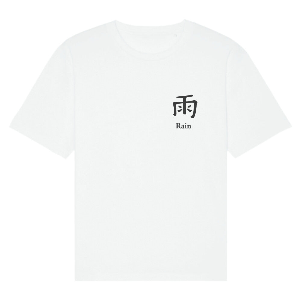 Kanji "Rain" - Organic Oversize Fuser - bonsaiwardrobe