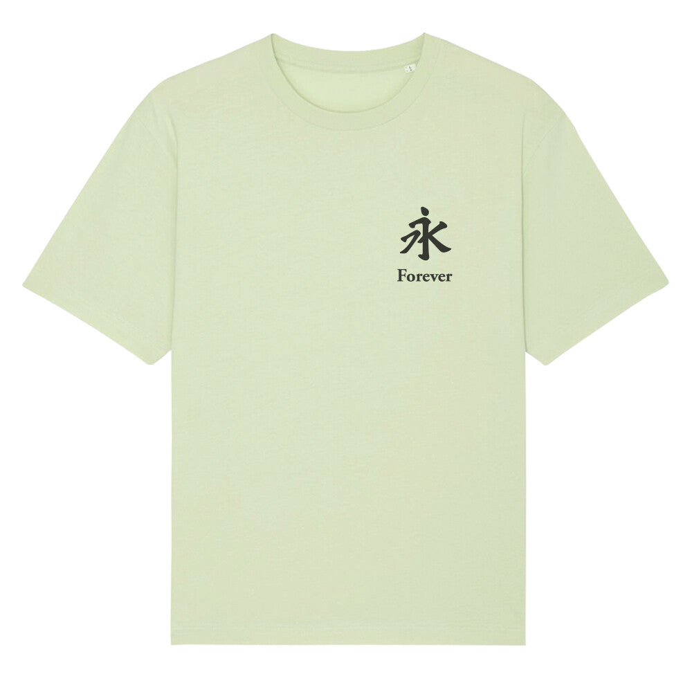 Kanji "Forever" - Organic Oversize Fuser - bonsaiwardrobe