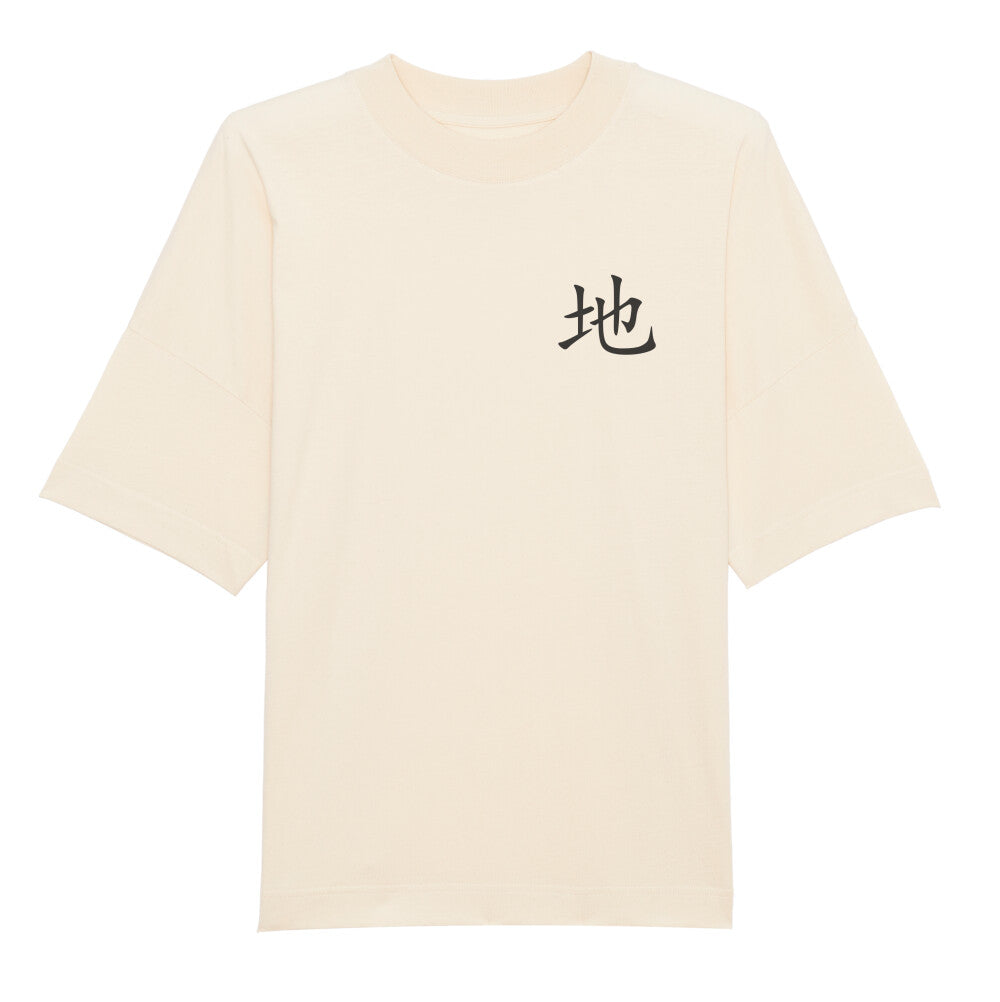 Kanji "Godai - Erde" - Organic Oversize Blaster - bonsaiwardrobe
