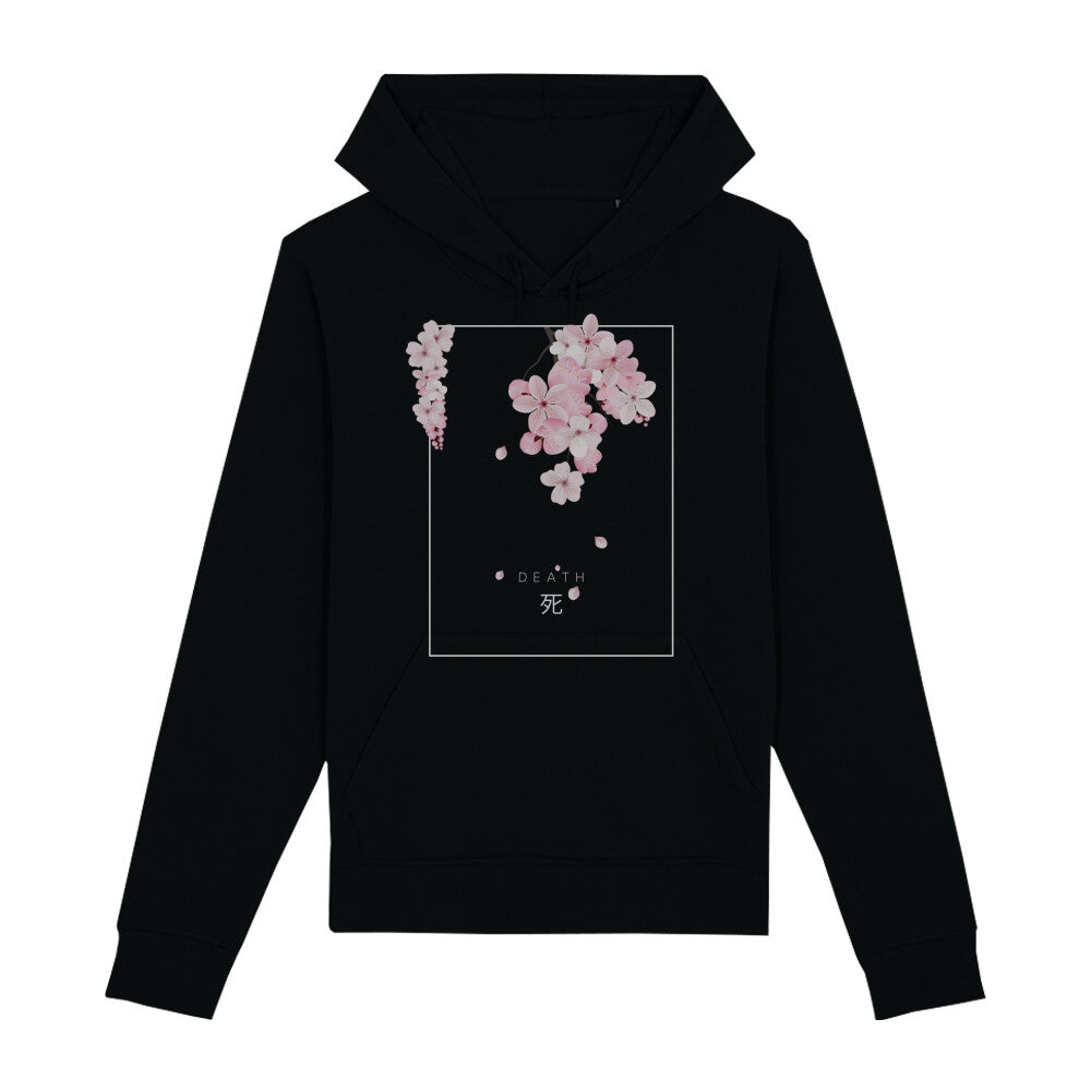 Kanji "Death" - Organic Hoodie - bonsaiwardrobe