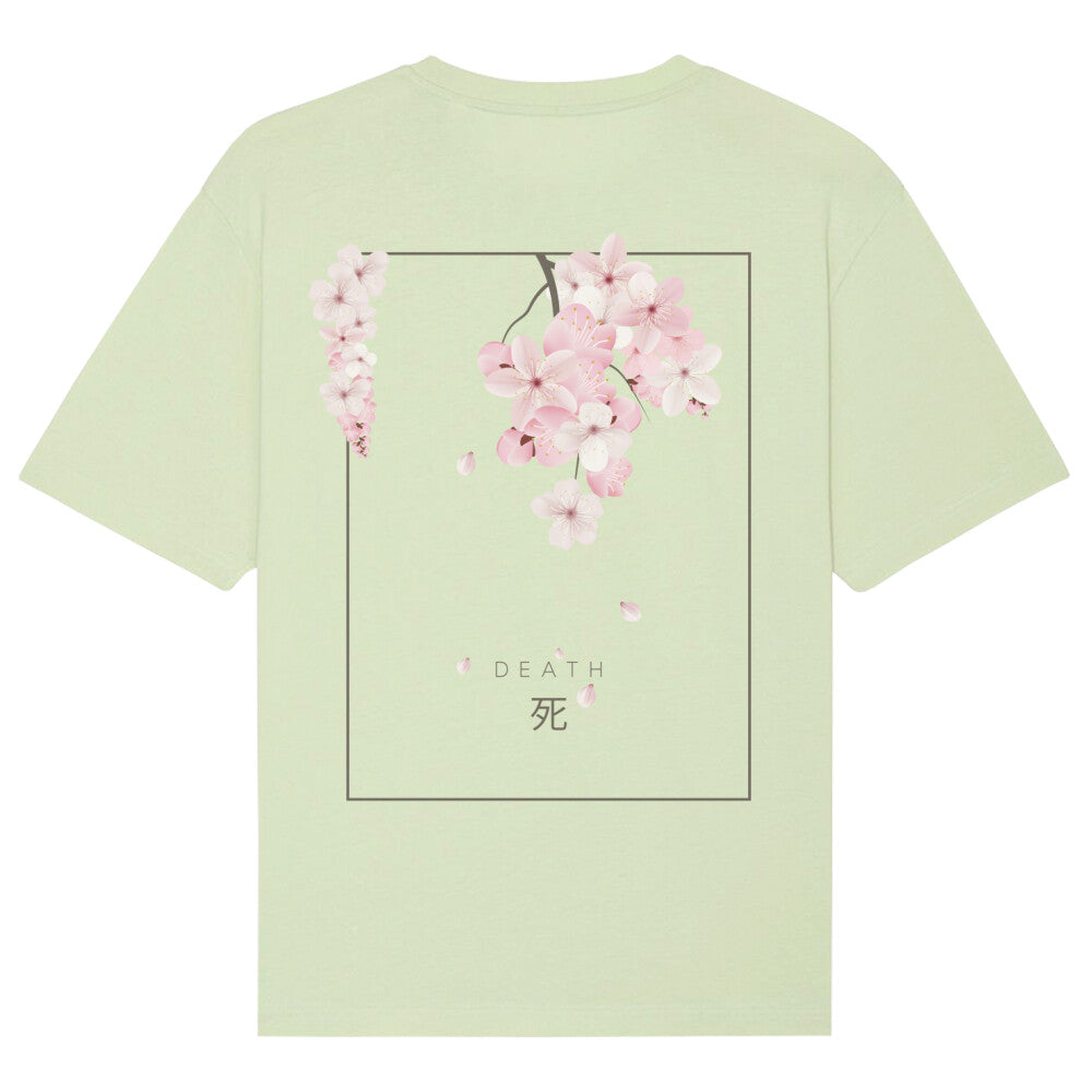 Kanji "Death" - Oversize Fuser (Back) - bonsaiwardrobe