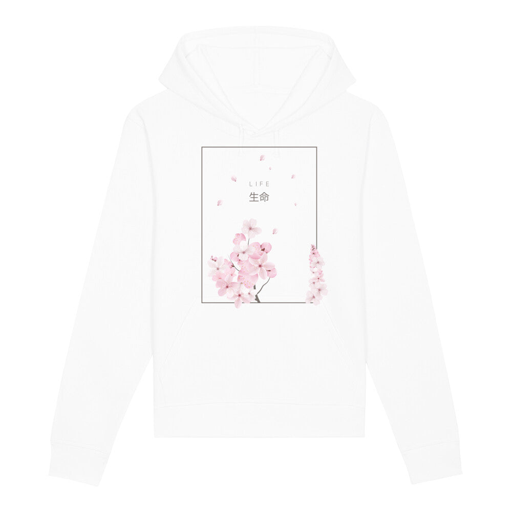 Kanji "Life" - Organic Hoodie - bonsaiwardrobe