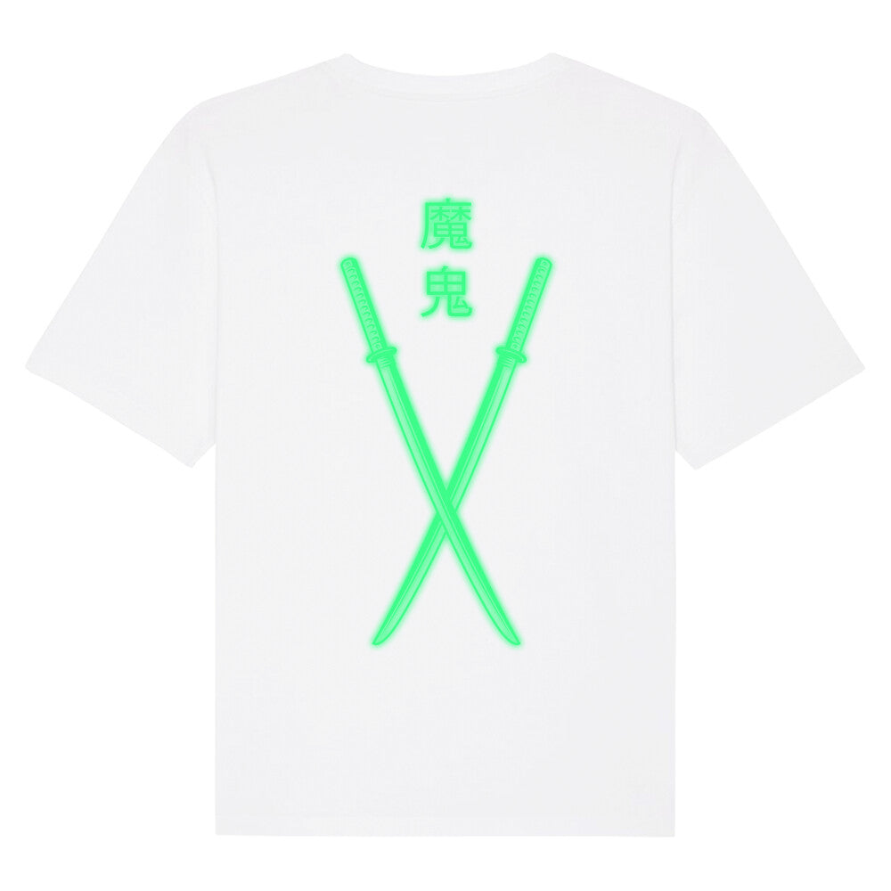 Kanji "Devil" - Oversize Fuser (Back) - bonsaiwardrobe