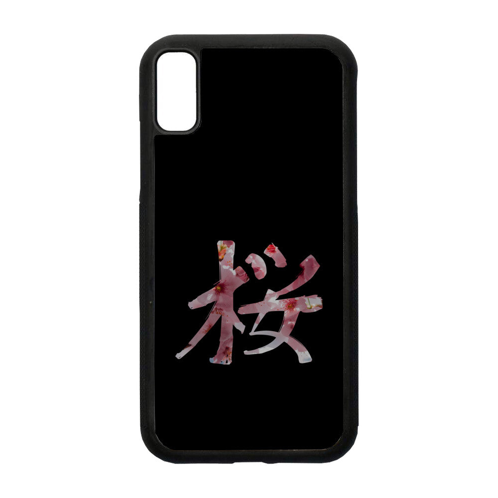 Kanji Sakura - iPhone Handyhülle - bonsaiwardrobe