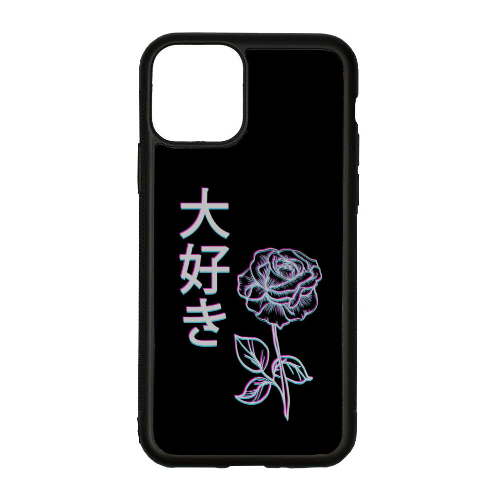 DAISUKI ROSE - iPhone Handyhülle - bonsaiwardrobe