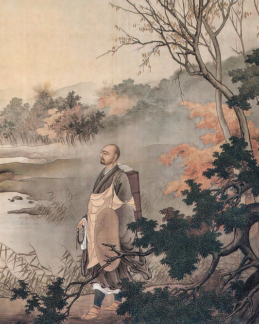 „Der Poet Saigyō Hōshi“ - Kunst aus Japan bonsaiwardrobe