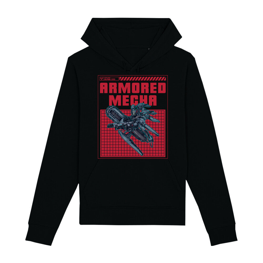 ARMORED MECHA - Organic Hoodie bonsaiwardrobe