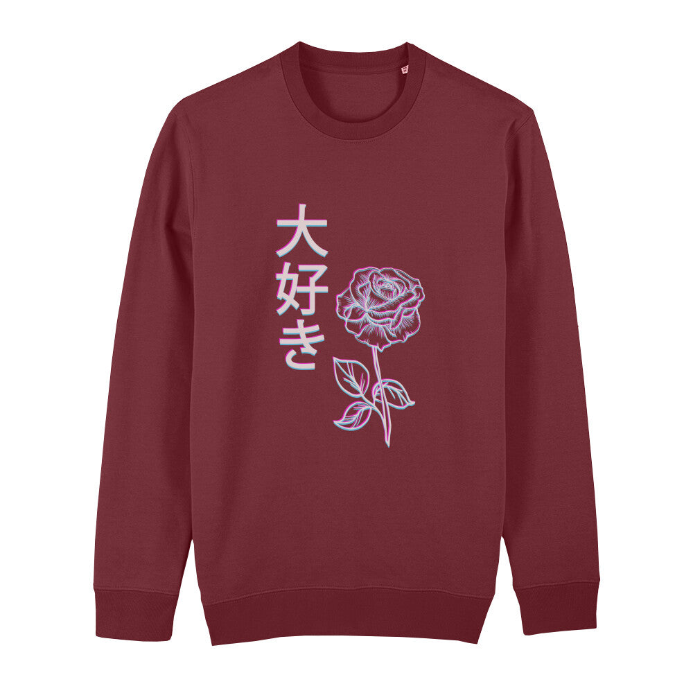 DAISUKI ROSE - Organic Sweatshirt bonsaiwardrobe