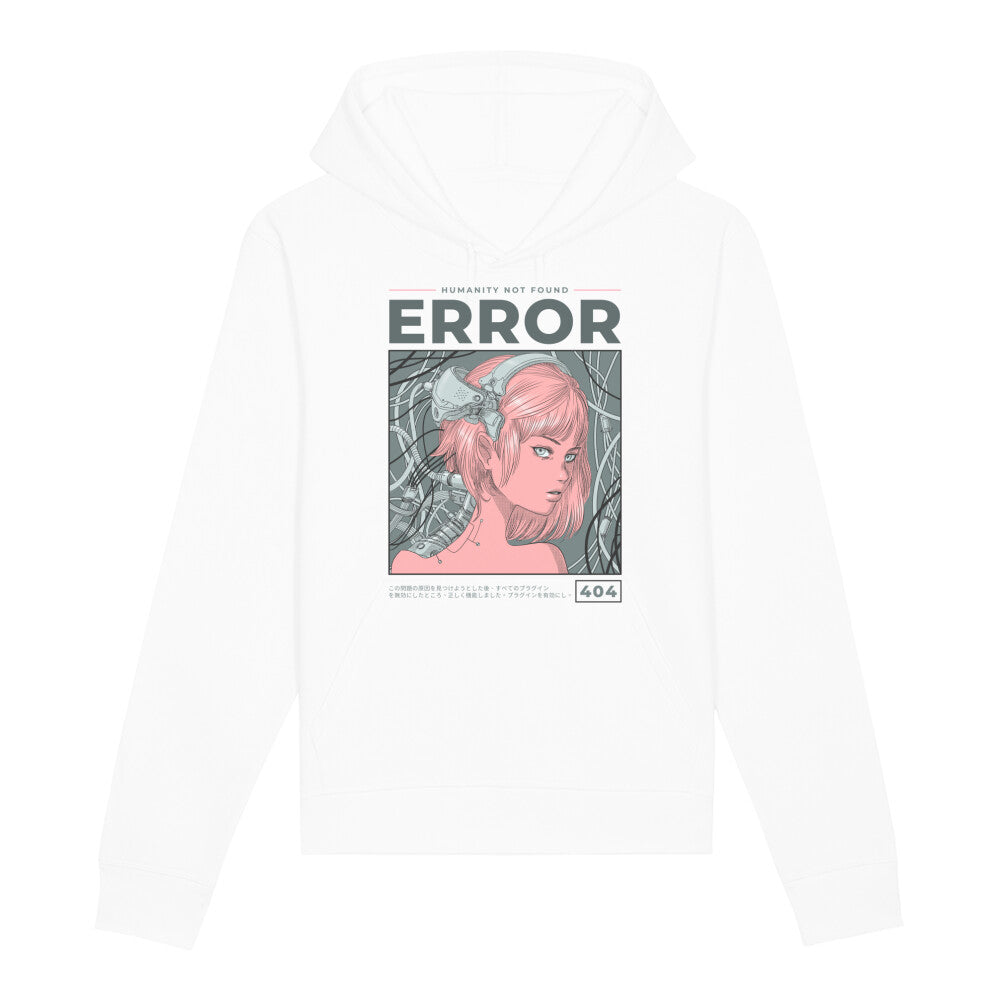 ERROR 404 - Organic Hoodie bonsaiwardrobe