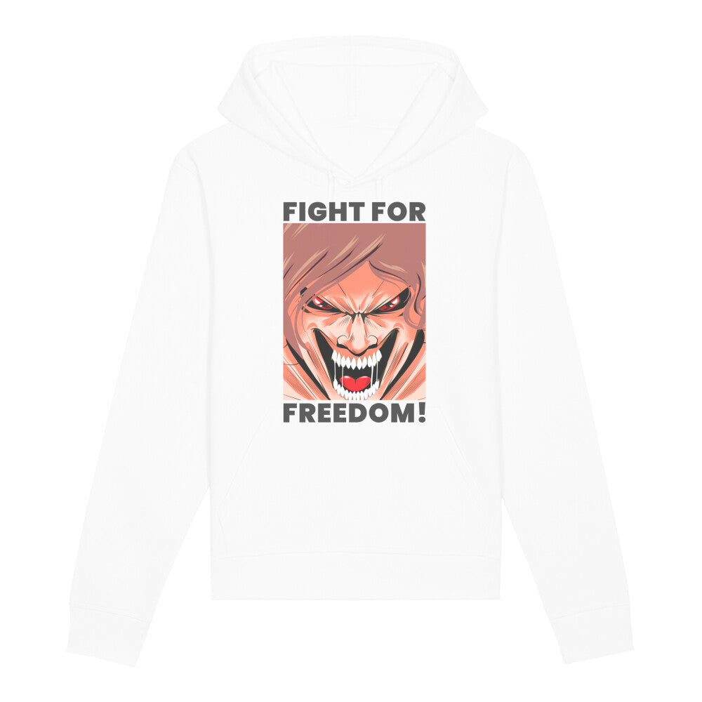 FOR FREEDOM - Organic Hoodie bonsaiwardrobe