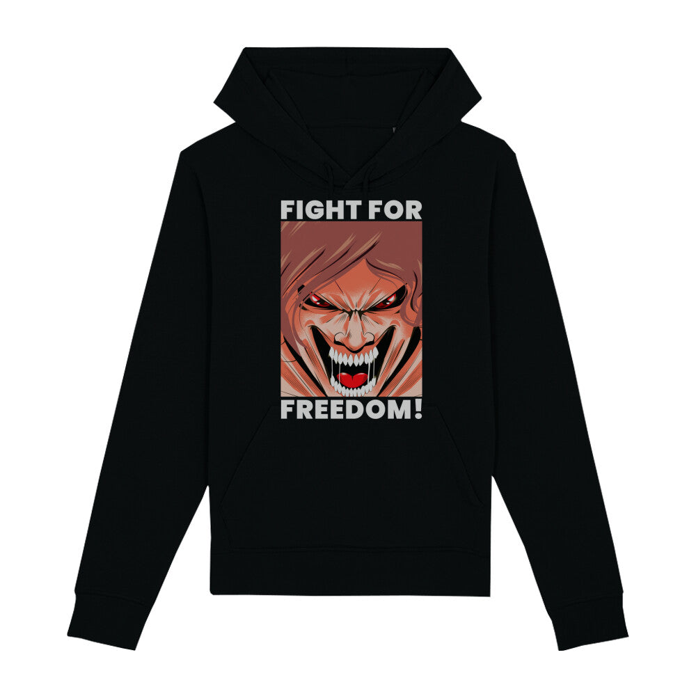 FOR FREEDOM - Organic Hoodie bonsaiwardrobe