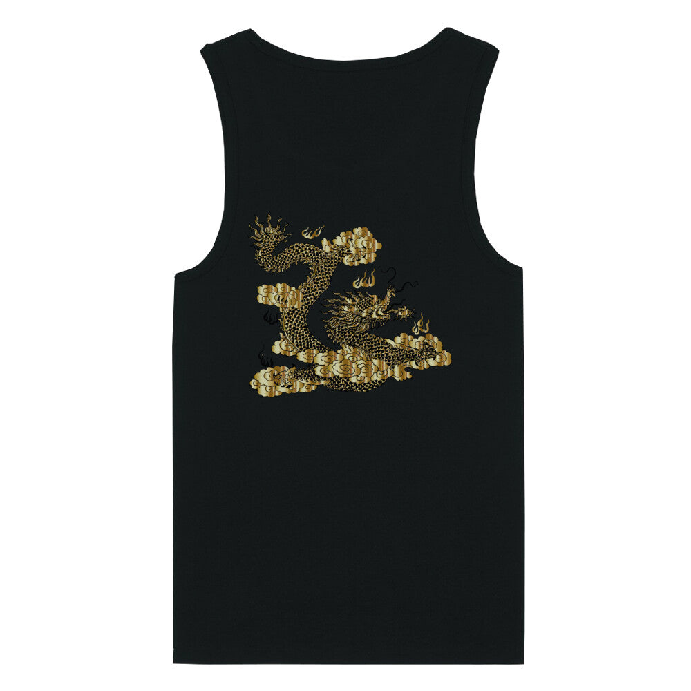 GOLD DRAGON - Tanktop (Back) bonsaiwardrobe