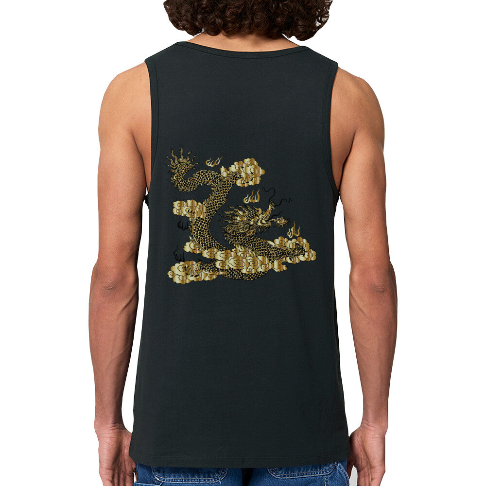 GOLD DRAGON - Tanktop (Back) bonsaiwardrobe