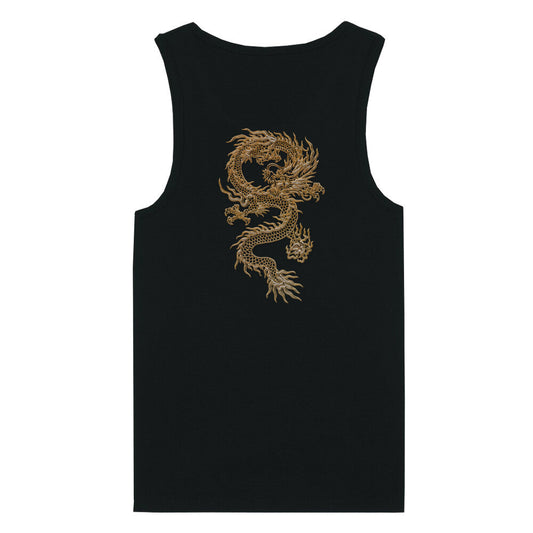 GOLD DRAGON - Tanktop (Back) bonsaiwardrobe