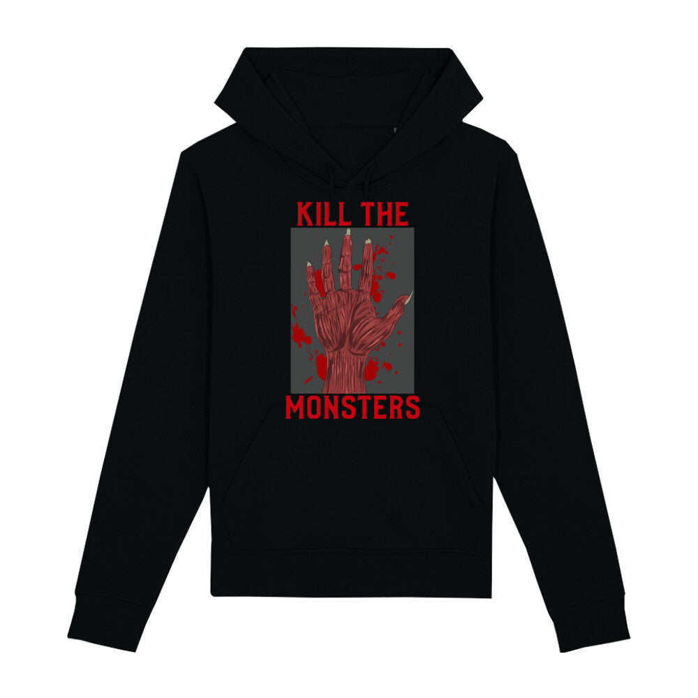 KILL THE MONSTERS - Organic Hoodie bonsaiwardrobe