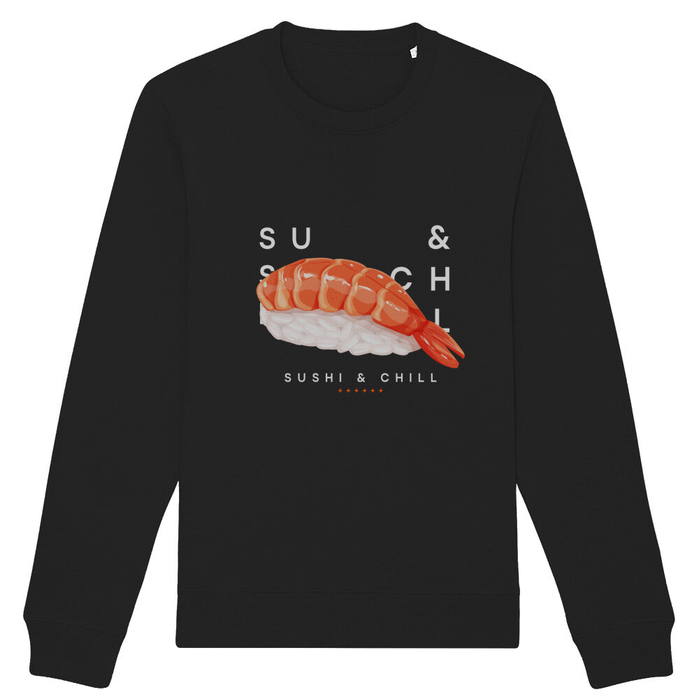 SUSHI & CHILL - Organic Sweatshirt Damen bonsaiwardrobe