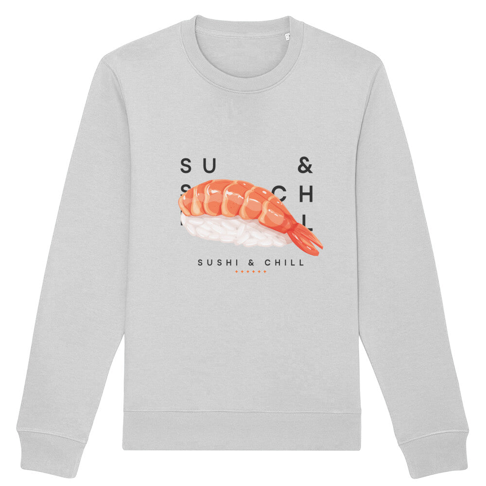 SUSHI & CHILL - Organic Sweatshirt Damen bonsaiwardrobe