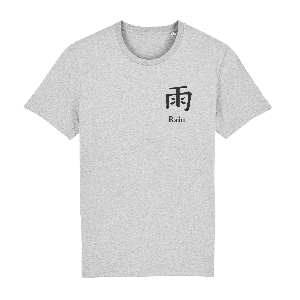 Kanji "Rain" - Organic Shirt - bonsaiwardrobe