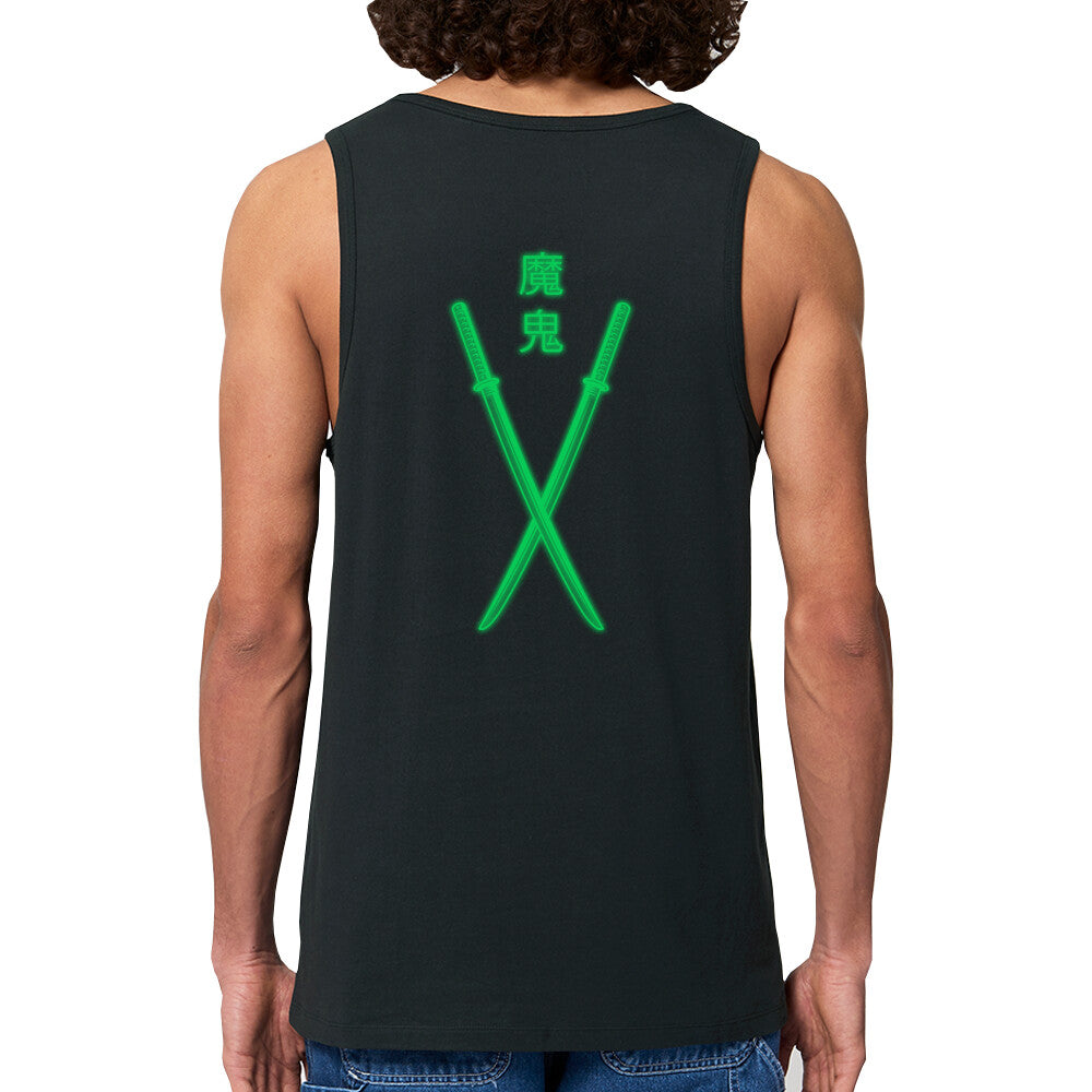 Kanji "Devil" - Tanktop (Back) - bonsaiwardrobe